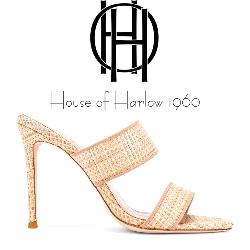 House of Harlow 1960 Straw Lane Heel